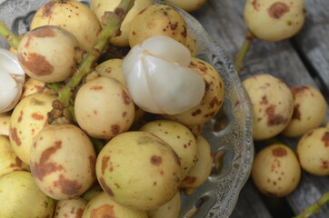 Tropical Fruit. Langsat