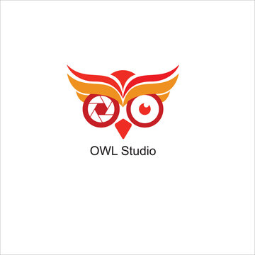 OWL Studio For Profesional logo Photography