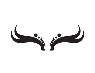 Obraz premium nature deer logo - illustration