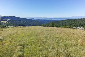 Obraz premium Panorama around Belmeken peak, Rila mountain