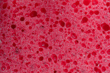 Red sponge pattern, background, texture