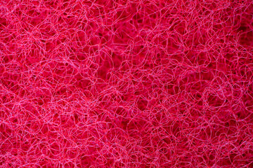 Red scrub sponge pattern, background, texture