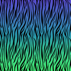 Funky Tiger Stripes Design - Black tiger stripes background