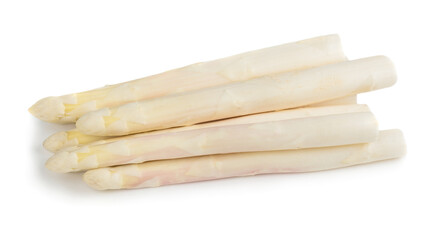 Fresh white asparagus