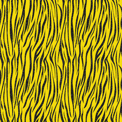 Funky Tiger Stripes Design - Black tiger stripes background