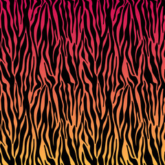 Funky Zebra Stripes Design - Black zebra stripes background