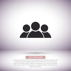 Vector people icon design 10 eps illustration