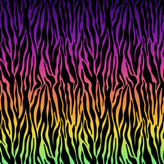Funky Zebra Stripes Design - Black zebra stripes background