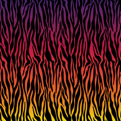 Funky Zebra Stripes Design - Black zebra stripes background