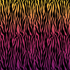 Funky Zebra Stripes Design - Black zebra stripes background