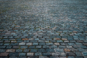 Cobbled street