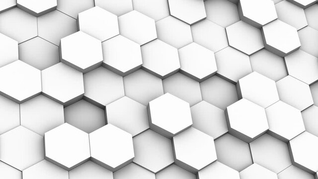 Loopable Honeycomb hexagon shape animated pattern