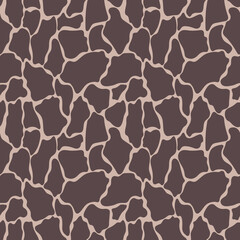 Animal Print Seamless Pattern - Animal print repeating pattern design