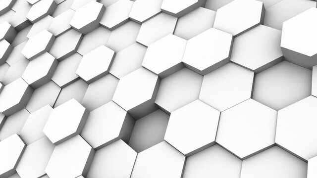 Loopable Honeycomb hexagon shape animated pattern