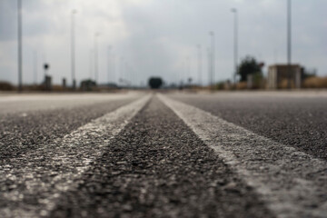 Fototapeta premium carretera desierta