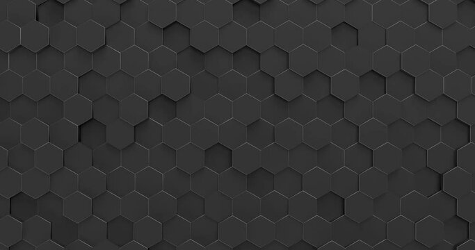 Loopable Honeycomb hexagon shape animated pattern