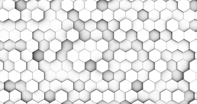 Loopable Honeycomb hexagon shape animated pattern