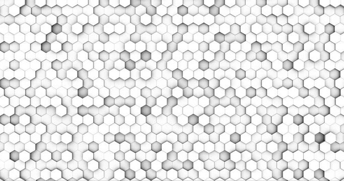 Loopable Honeycomb hexagon shape animated pattern