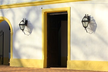 fachada antigua Santa Ana de los Gu&aacute;caras, Corrientes