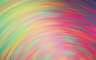 Light Green, Red vector layout with bent lines.