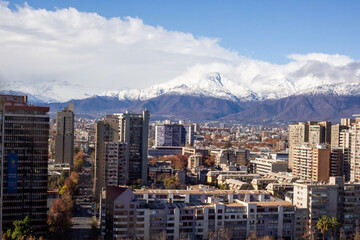 Obraz premium Santiago of Chile Los Andes 