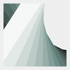 Crossing lines generativeart style colorful illustration