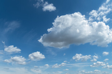 Fototapeta na wymiar Wolken am Himmel
