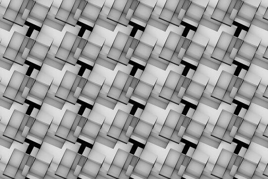 Abstract 3d pattern background illustration