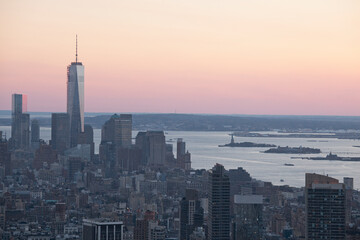 New York City skyline, New York, United States