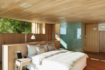 Sunny modern bedroom