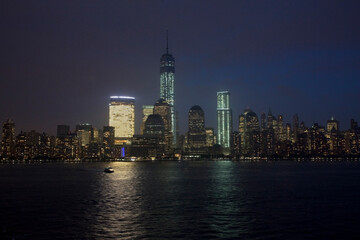 Fototapeta na wymiar New York City skyline, New York, United States