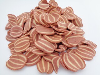 Kuping gajah, Indonesian famous traditional snack from Pekalongan Central Java. Kuping gajah is kind of pastry Kuping gajah means the ear of elephant. The taste is crunchy and sweet.