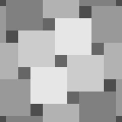 Pythagorean tiling. Squares tessellation vector. Repeated color checks ornament background. Seamless surface pattern design with polygons. Mosaic motif. Flooring wallpaper. Digital paper for print.