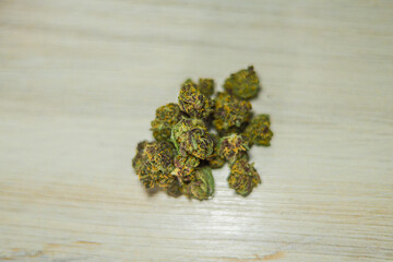 Photo of legal Colorado marijuana