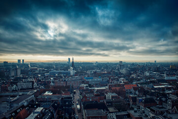 Skyline Groningen city