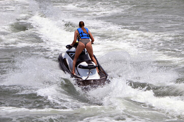 jet ski action