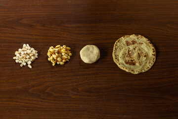 Tortilla, corn tortilla manufacturing process, nixtamal