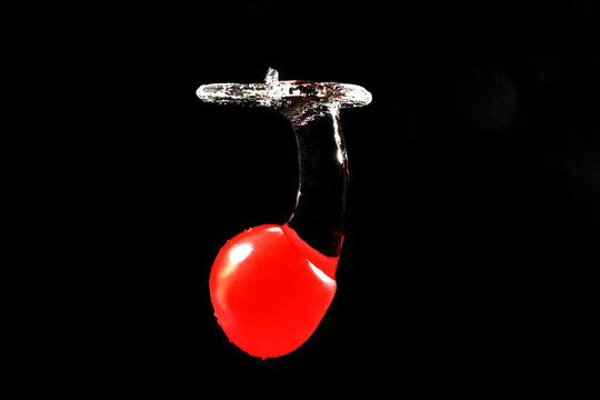 broken water balloon