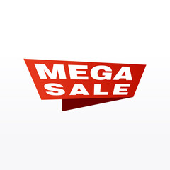 Sale banner template design, Big sale special offer. end of season special offer banner. vector illustration.