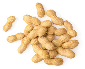 peanut isolated on white background