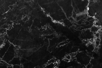 Black marble texture natural pattern for background.