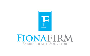 Obraz premium Creative innovation for law firm, lawyer service concept logo design