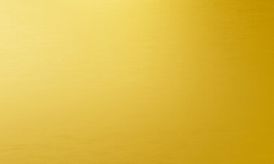 Fototapeta premium Golden yellow metal background image There are scratches on the surface. 3D Rendering
