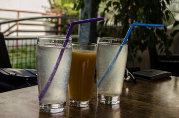 glass of fresh juice