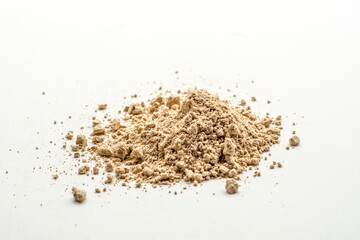 pile of ground coffee