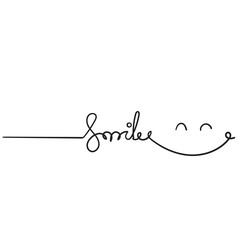 hand drawn doodle smile illustration cartoon art style vector