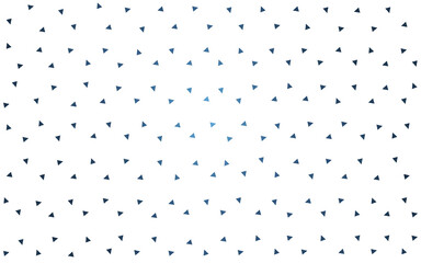 Light BLUE vector  gradient triangles pattern.