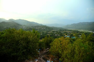 Obraz premium mountain landscape in the morning