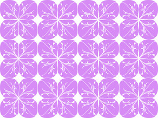 Seamless pattern design with floral background elements, beautiful ornaments