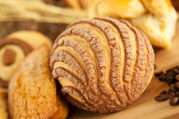 Delicious homemade traditional mexican bakery